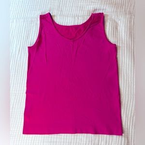 Pink layering tank